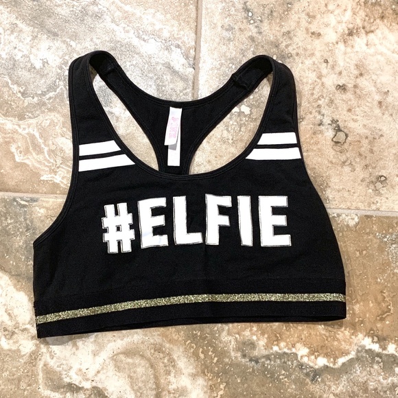 PINK Victoria's Secret #ELFIE Sports Bra - Picture 2 of 6